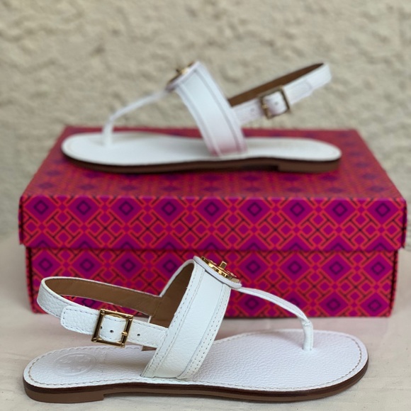 NIB TORY BURCH SEPMA FLAT SLINGBACK THONG SIZE 8 - Picture 4 of 7